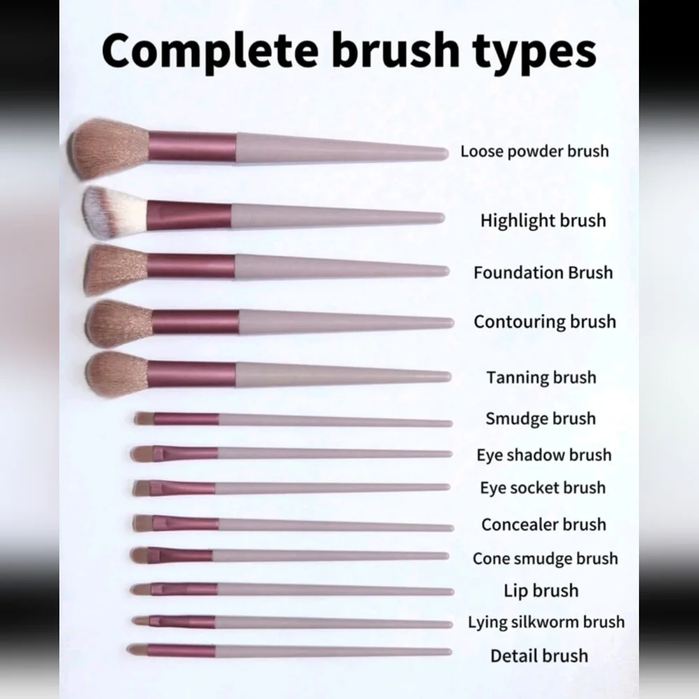 Makeup Brush Set NWT